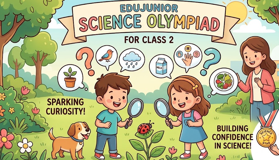 EduJunior Science Olympiad for Class 2: A Wonderful First Step into the World of Science