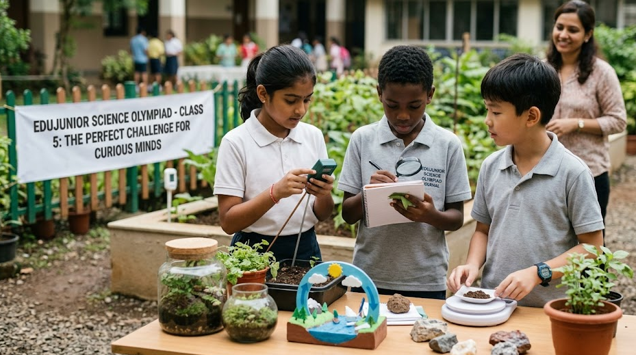 EduJunior Science Olympiad for Class 5: The Perfect Challenge for Curious Young Minds